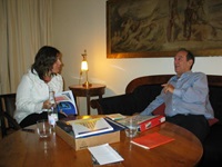 Mirjam Wiesemann im Gespräch mit Richard Hartmann in München