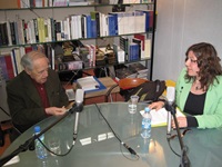 Pierre Boulez und Mirjam Wiesemann im Gespräch, IRCAM,Paris