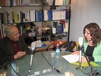 Pierre Boulez und Mirjam Wiesemann im Gespräch